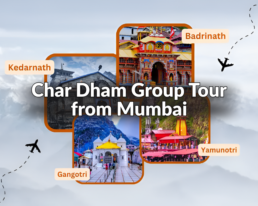 Chardham Group Tour from Mumbai